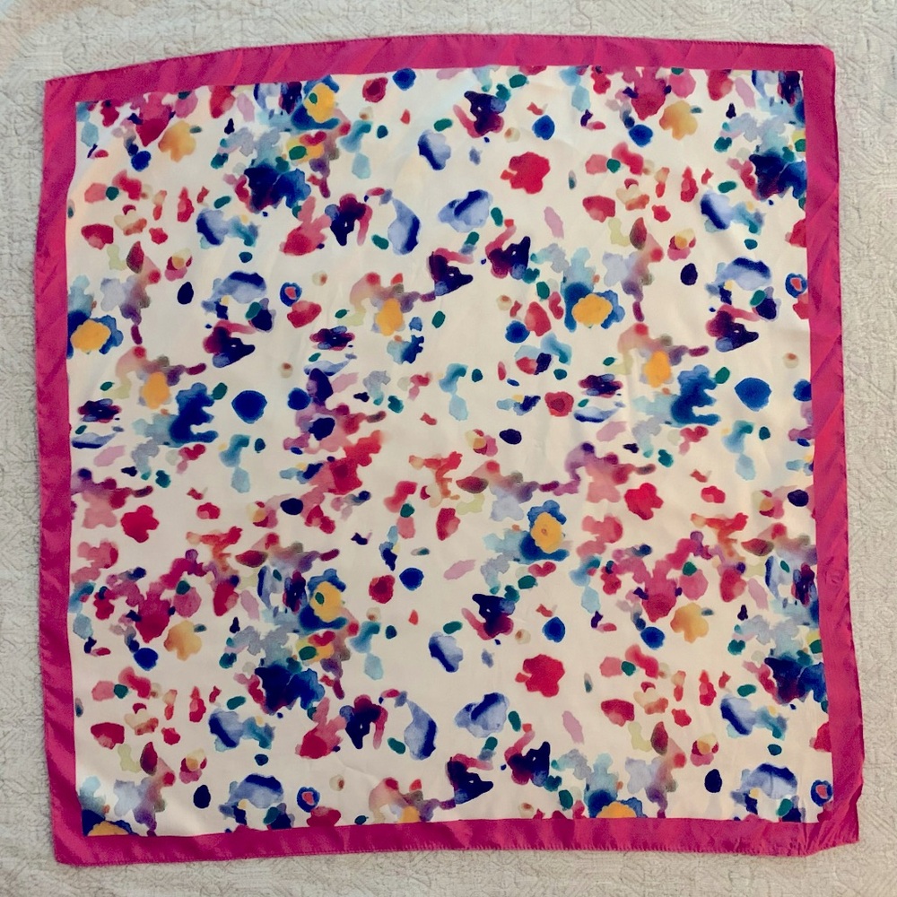 NWOT Zara Satin Effect Scarf